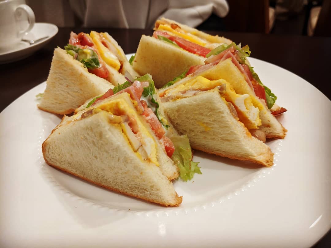 銀座のおすすめ純喫茶「カフェーパウリスタ」の人気メニュー・サンドイッチの画像