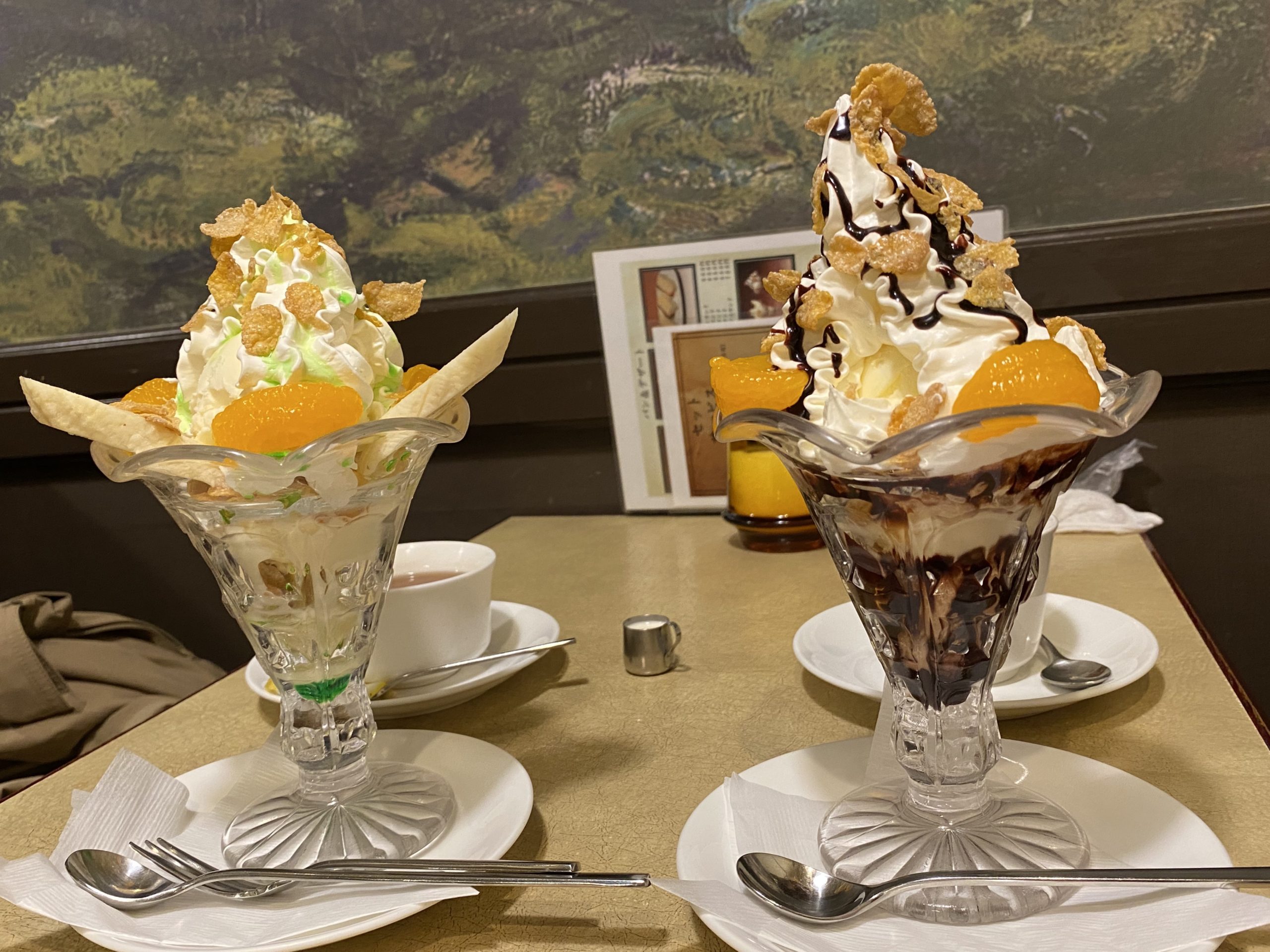 上野のおすすめ純喫茶「マドンナー」の人気メニュー・パフェの画像